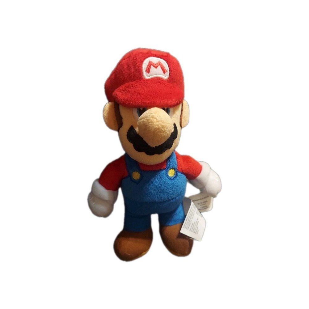 Super Mario Brothers Plush Doll Stuffed Animal Figure Toy 10" (MARIO) Jakks